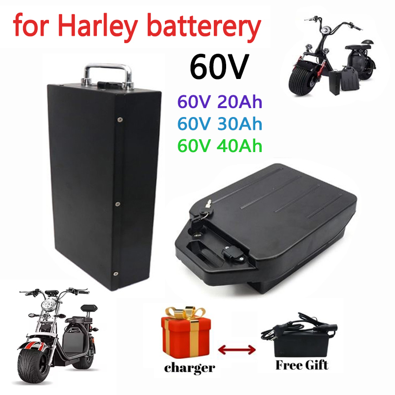 60V 50Ah Electric Scooter Battery - Batteria HarleyBattery 60V 20Ah 30Ah 40Ah
