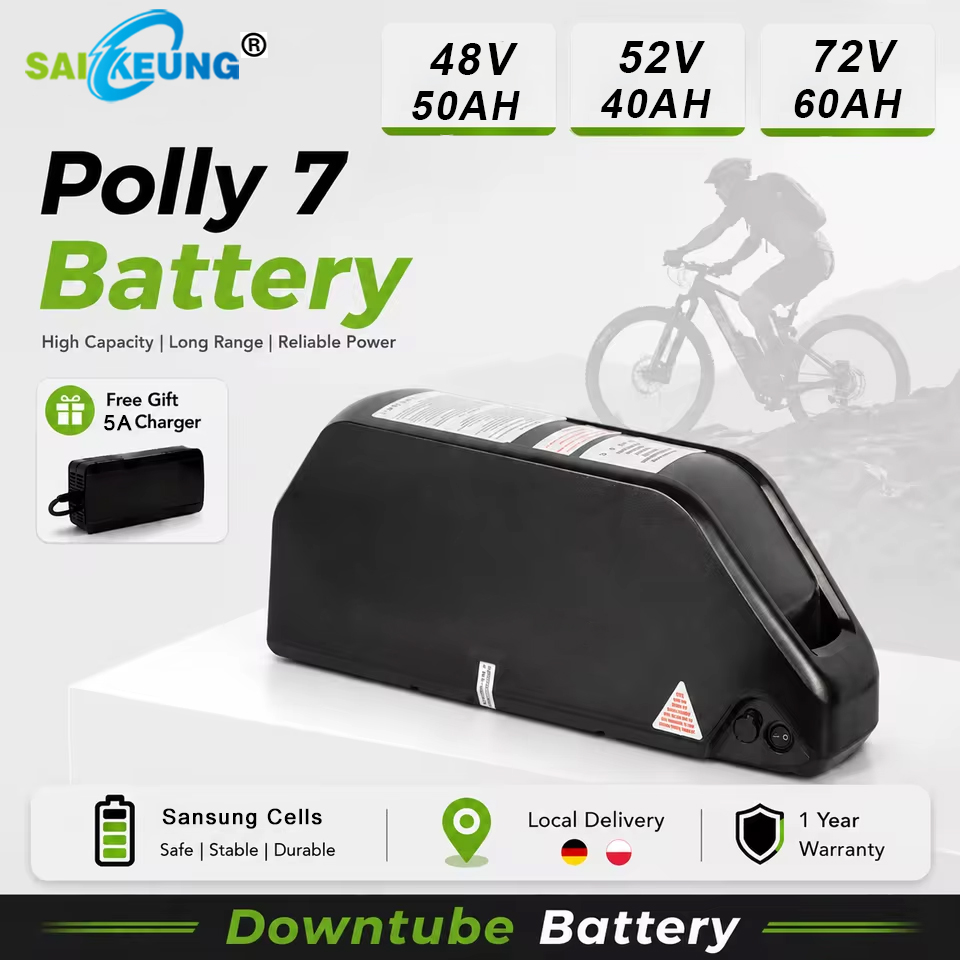 72V 50Ah 21700 Lithium Battery - Batteria per e-bike Cham-Rider 36V 48V
