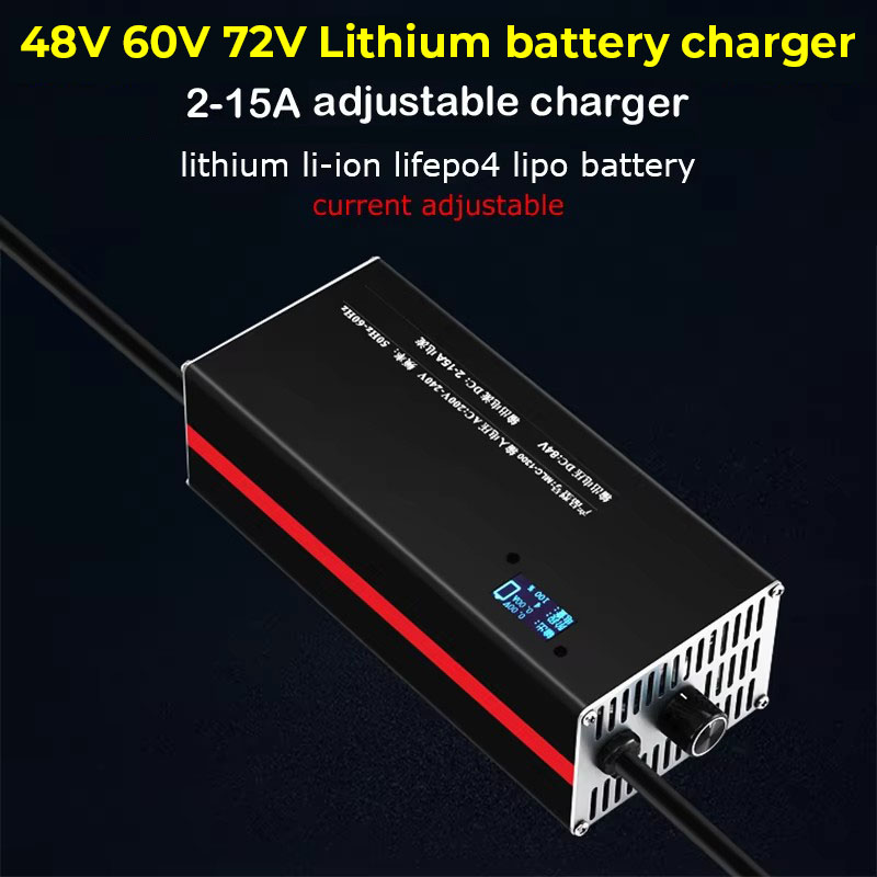 2-15A Regolazione della corren - 72V 15A Fast Charger recensione e prezzo