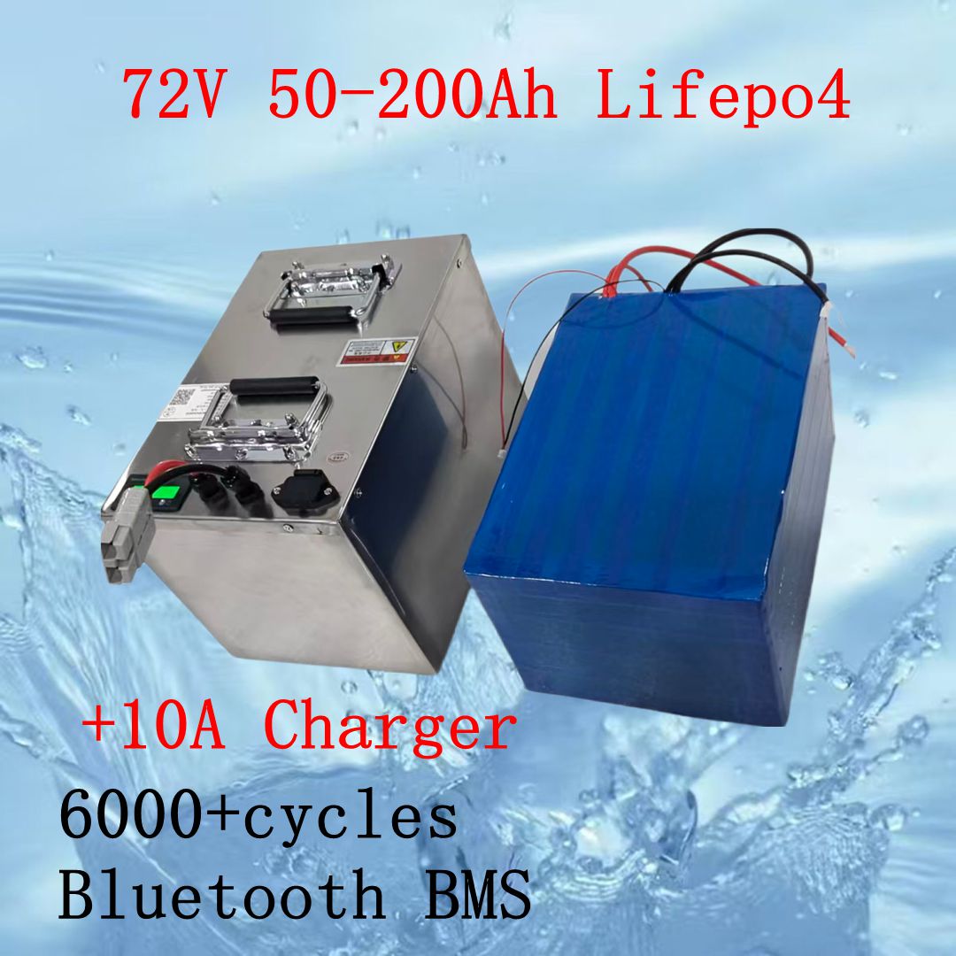Lifepo4 72V 50Ah 60Ah 70Ah 80A - 72V 40Ah Lifepo4 Battery Pack recensione e prezzo