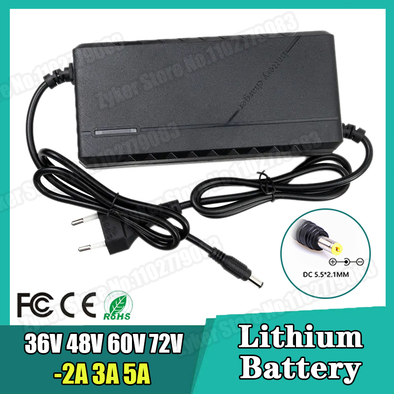 36V 48V 60V 72V Caricatore 2A  - 84V 20A Smart Charger recensione e prezzo